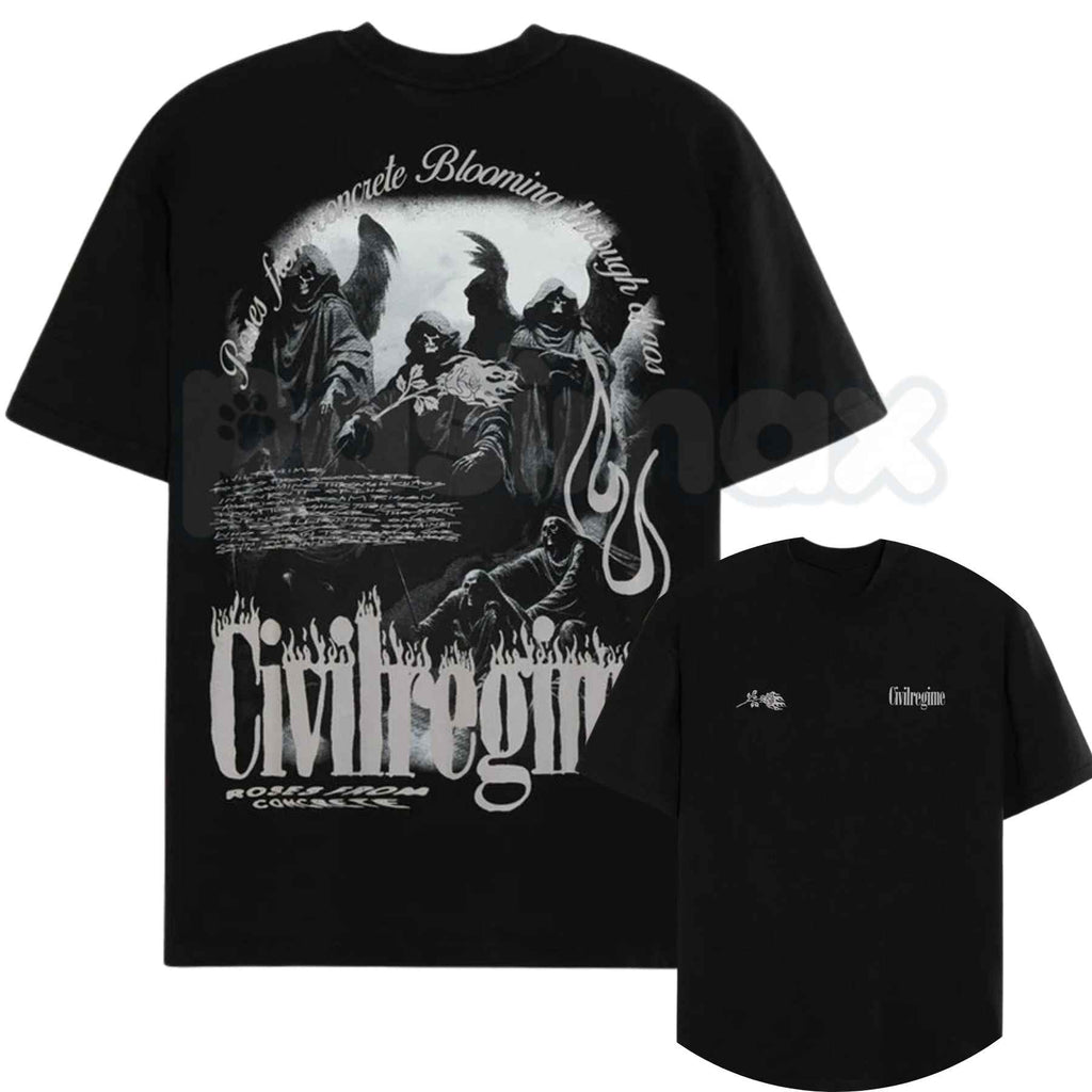 Civil Beyond The Heavens Graphic T-Shirt – Vintage American Classic Unisex Cotton Tee